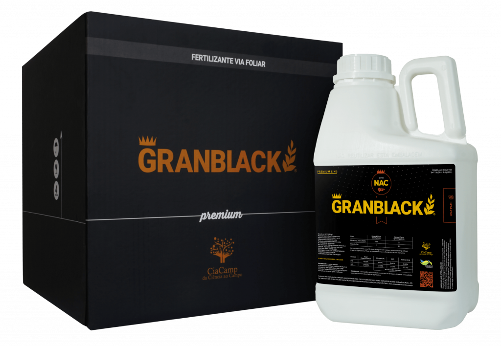 GRANBLACK Fertilizante Foliar Premium Caixa e Bombona Atualizado