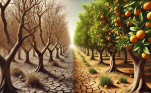 Alta Produção de Citros em Épocas de Estresses Desafiadores